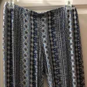 Boho stretchy pants